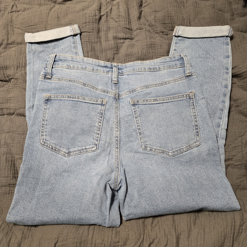 NOBO Women's Light Blue Distressed Jeans - Picture 5 of 6